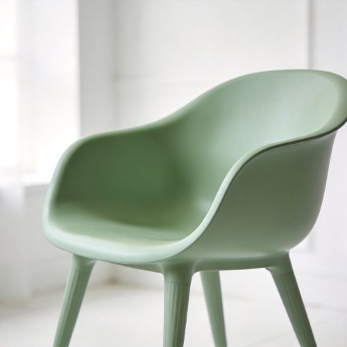 Modern Molded Plastic Lounge Chair