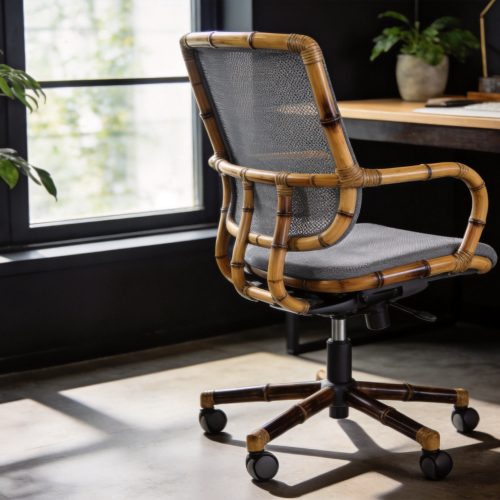 Bamboo Ergonomic Office Chair