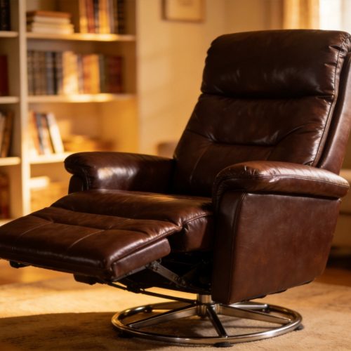 PU Leather Lounge Recliner